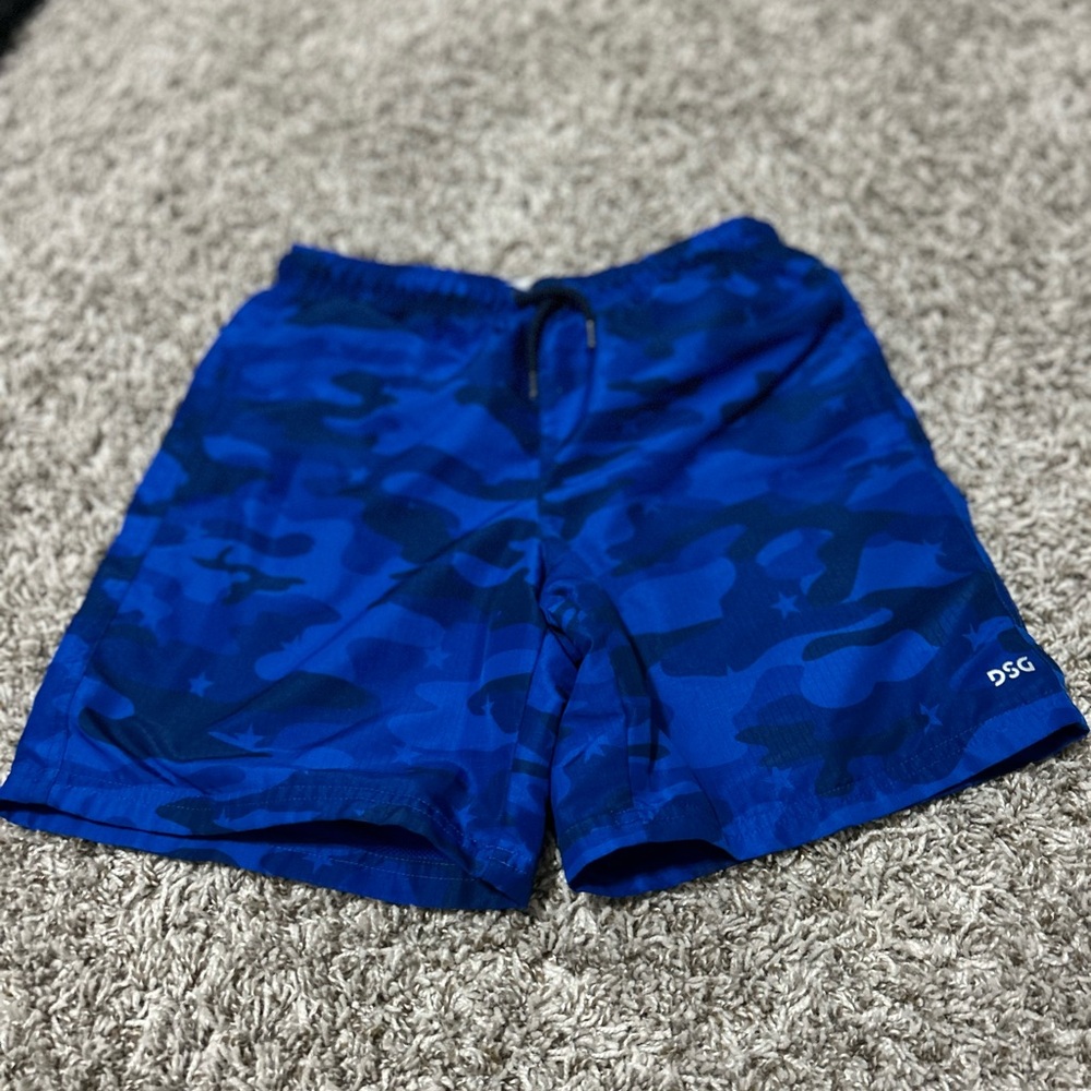 DSG Blue Camo Swim Shorts